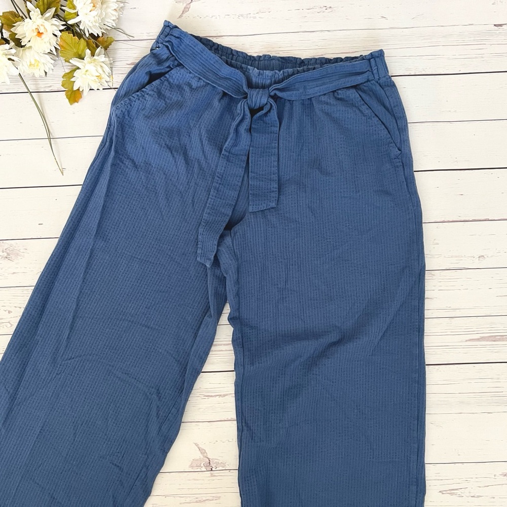 Cat & Jack Blue Men's Chinos with Tie Waist